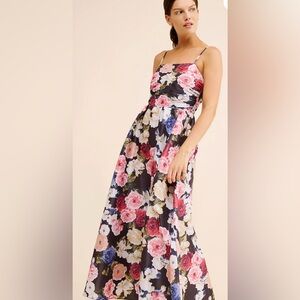 Anyhropologie If by sea floral maxi dress Large